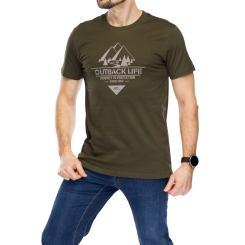 Футболка Helikon-Tex Outback Life L Taiga Green